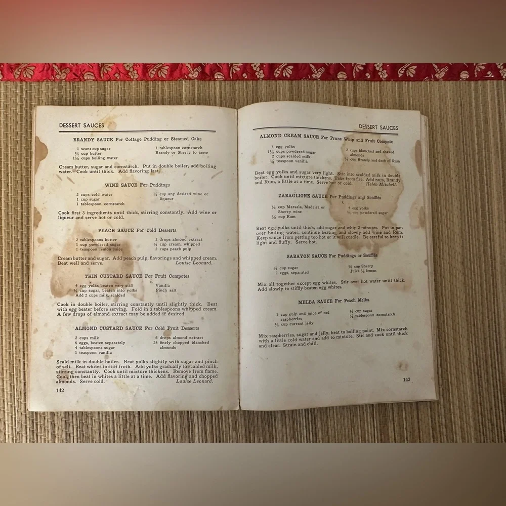 Childrens Mission Cook Book 1937 Hardcover Canton OH. Includes correction insert